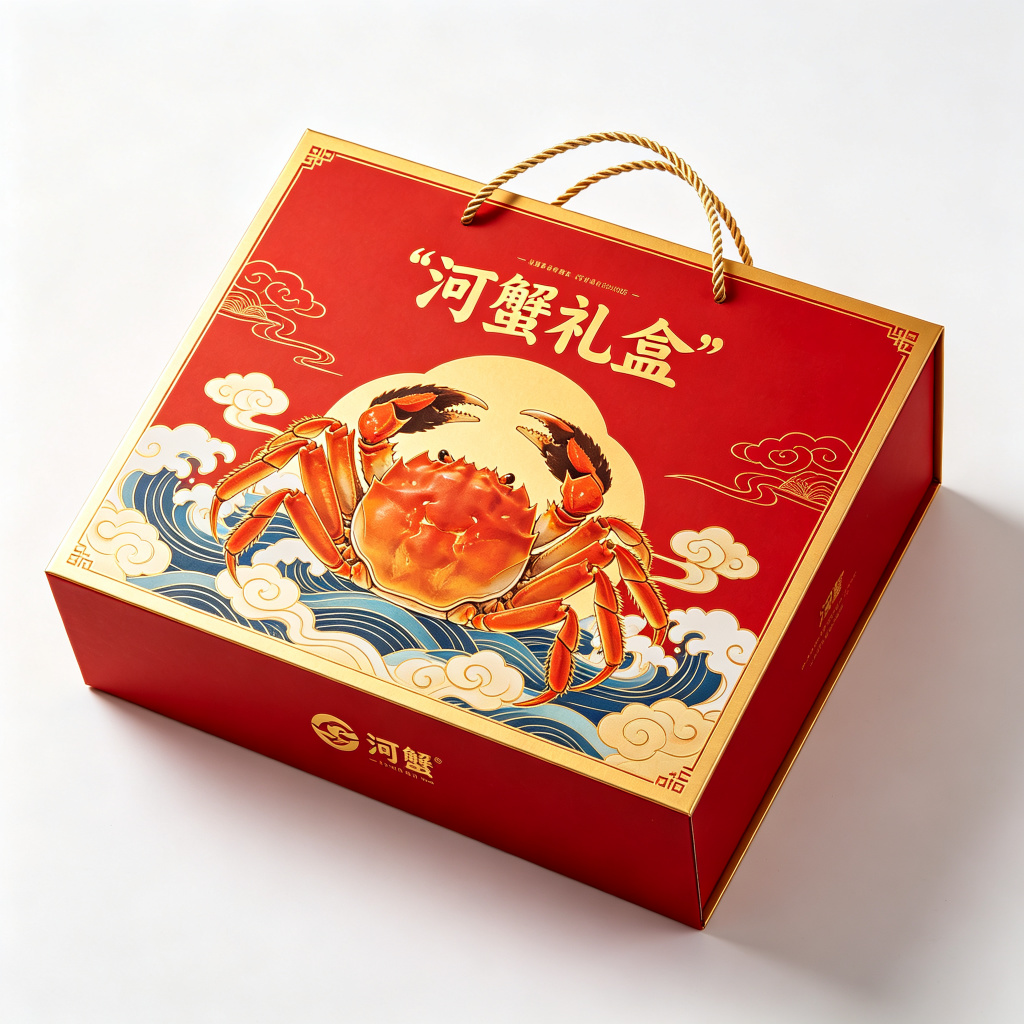 河蟹礼盒设计